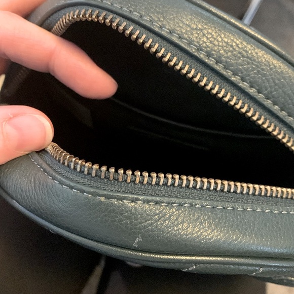 Rebecca Minkoff Edie Circle Crossbody Bag, OS, Colour: Bottle Green - Picture 7 of 7